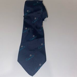Vintage Trimingham's Bermuda Island Navy Blue Men's Neck Tie